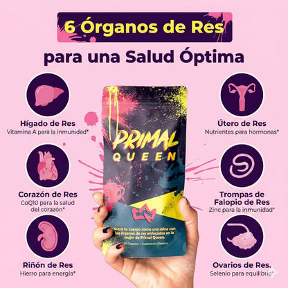 Primal Queen – Fuerza, Vitalidad y Balance Femenino en su Forma Más Pura.