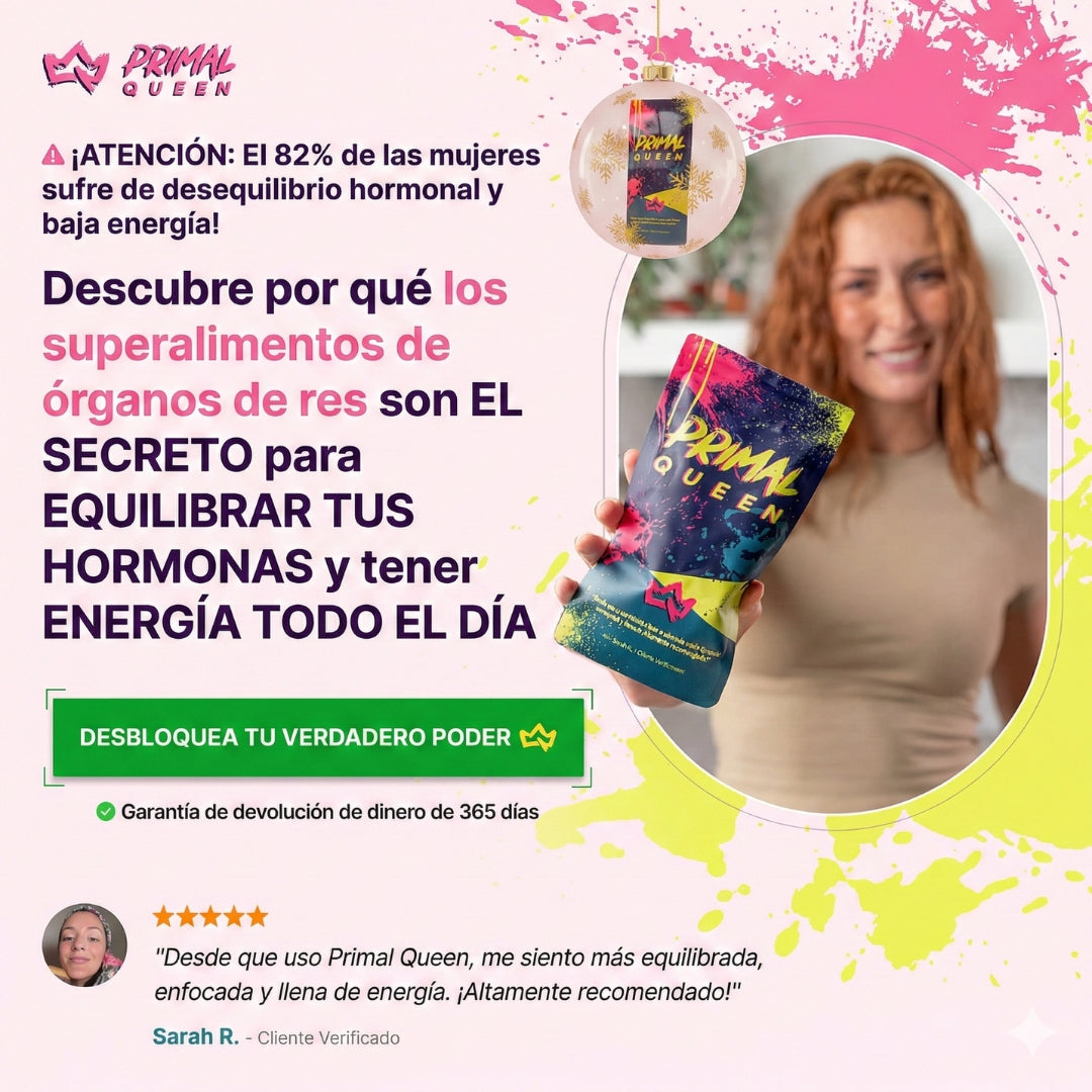 Primal Queen – Fuerza, Vitalidad y Balance Femenino en su Forma Más Pura.