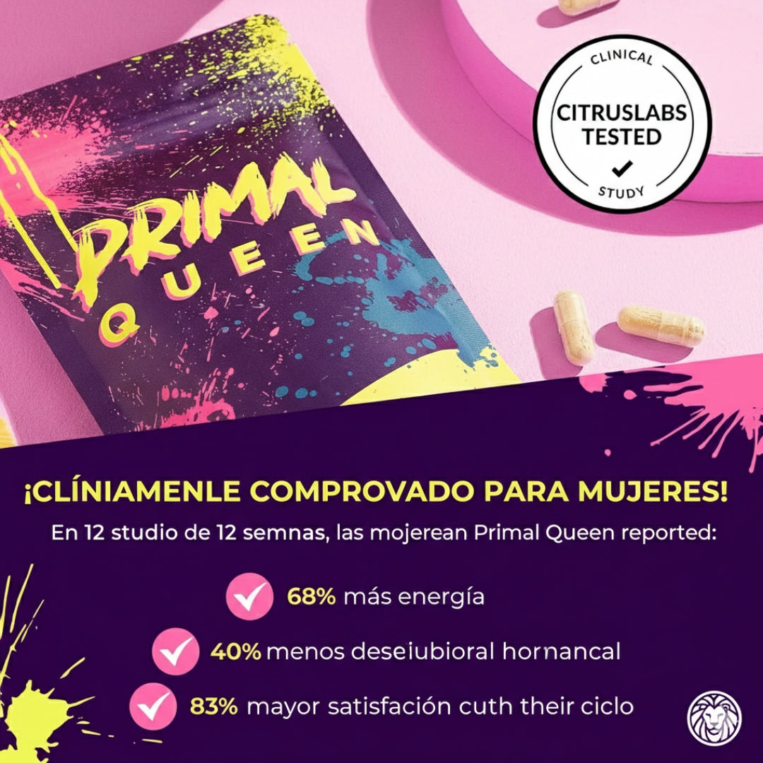 Primal Queen – Fuerza, Vitalidad y Balance Femenino en su Forma Más Pura.