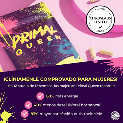 Primal Queen – Fuerza, Vitalidad y Balance Femenino en su Forma Más Pura.