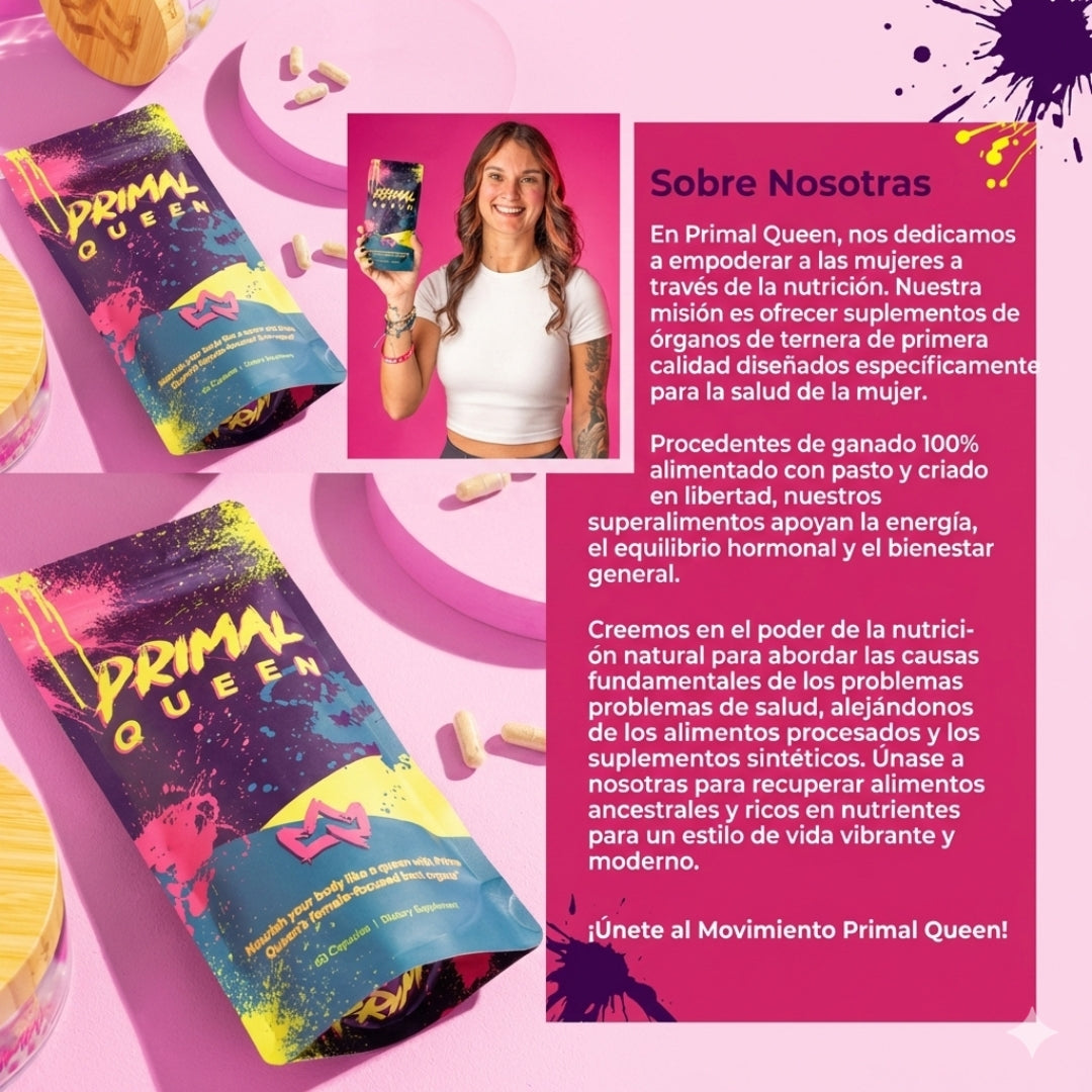 Primal Queen – Fuerza, Vitalidad y Balance Femenino en su Forma Más Pura.