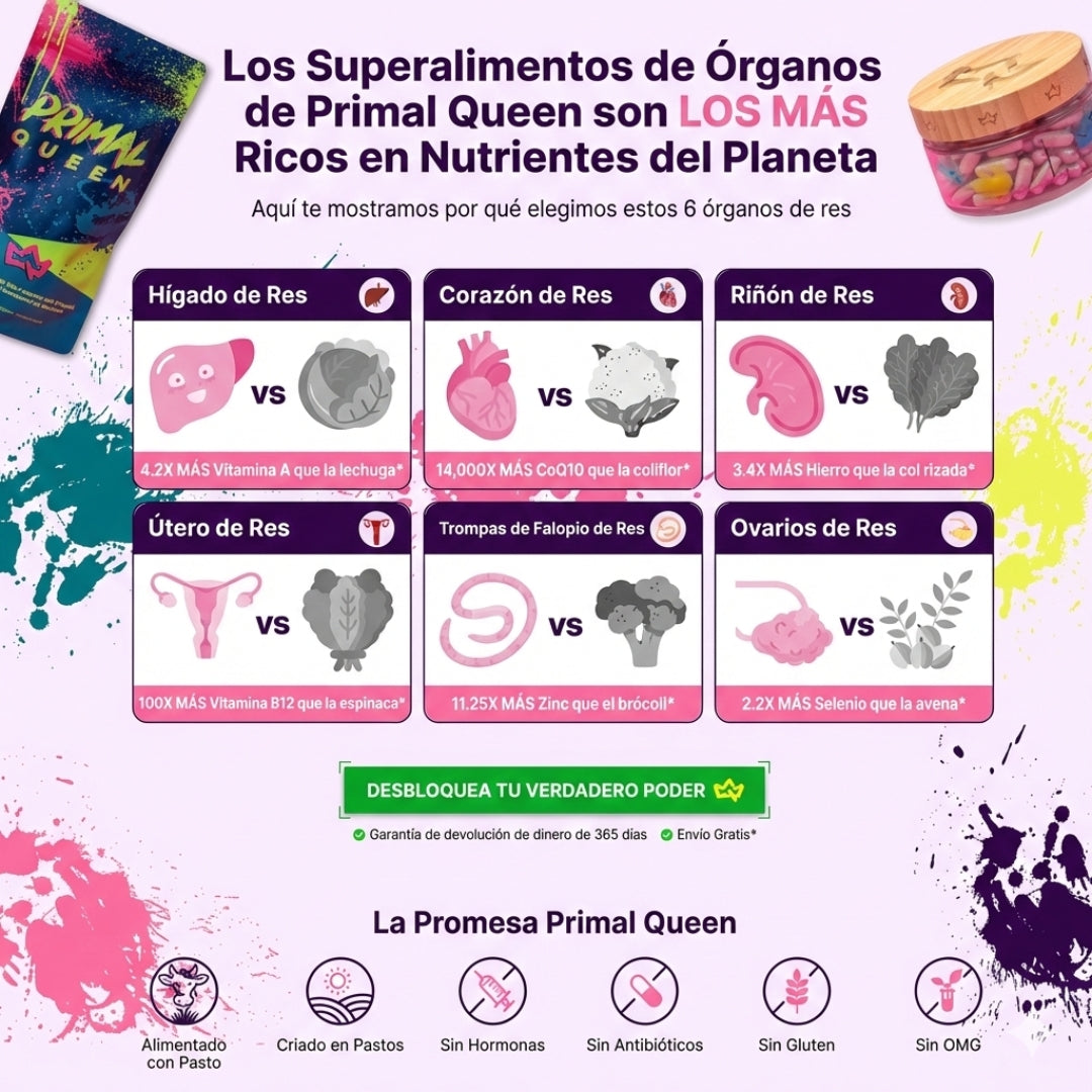Primal Queen – Fuerza, Vitalidad y Balance Femenino en su Forma Más Pura.
