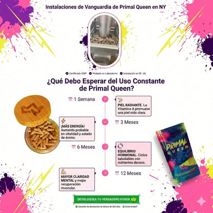 Primal Queen – Fuerza, Vitalidad y Balance Femenino en su Forma Más Pura.