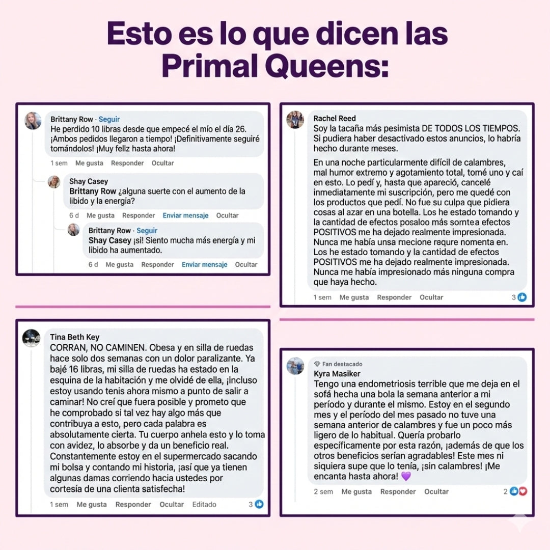 Primal Queen – Fuerza, Vitalidad y Balance Femenino en su Forma Más Pura.