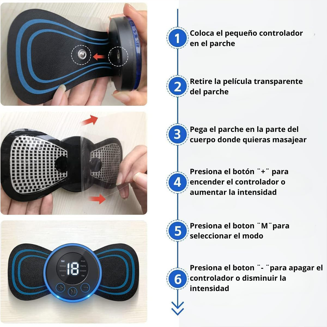 MINI MASAJEADOR STICK MULTIFUNCIONAL - ENVIO GRATIS