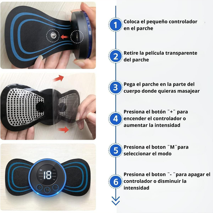 MINI MASAJEADOR STICK MULTIFUNCIONAL - ENVIO GRATIS