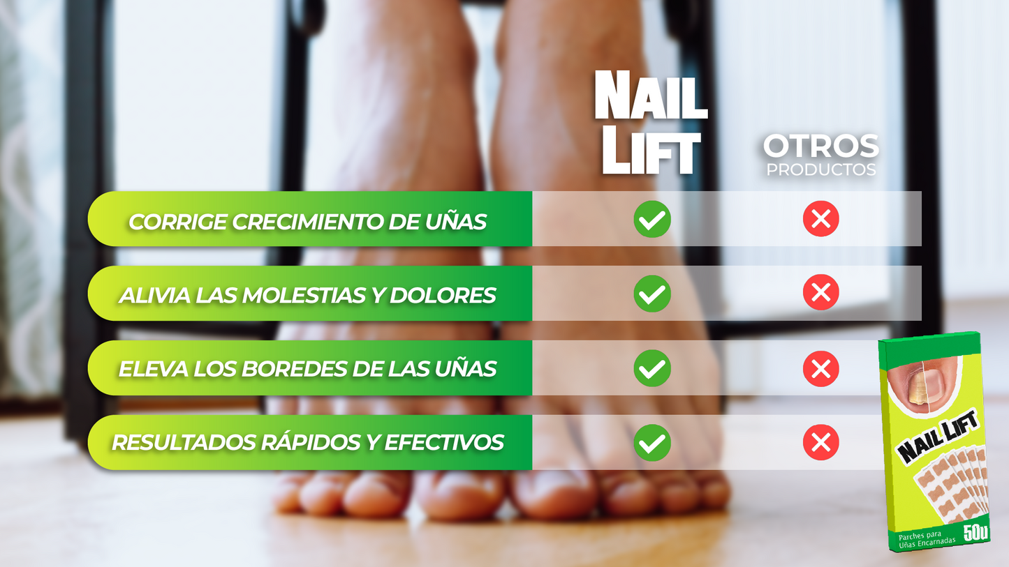 2X1 / NailLift™ - Parches para Uñas Encarnadas
