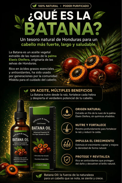 🛍️ BATANA OIL 2X1 – LLEVA 2, PAGA 1 TRATAMIENTO PREMIUN CAPILAR CON ENVIO GRATIS✨