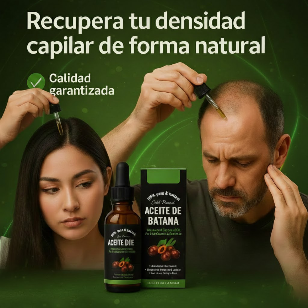 🛍️ BATANA OIL 2X1 – LLEVA 2, PAGA 1 TRATAMIENTO PREMIUN CAPILAR CON ENVIO GRATIS✨